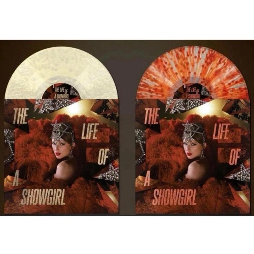 Taylor Swift The Life of a Showgirl The Tiny Bubbles in Champagne Edition Vinyls